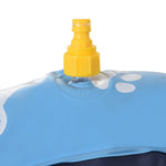 Splash Sprinkler Pad, 150 cm Anti-Slip Water Play Mat, PVC Blue