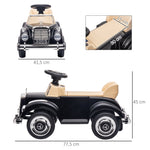 AIYAPLAY Ride-On Car 300 S Design, Black