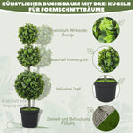 Artificial Plants, Plastic Leaves Flocked Soil, Green