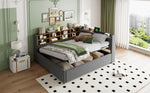 Bunk Bed with Roof & Windows 90x200 cm, White Pine Wood