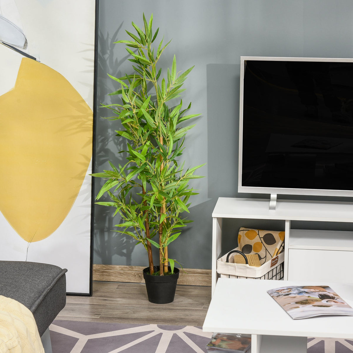 Artificial Bamboo 120cm Lifelike Tree Green