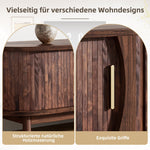Lowboard TV Cabinet, 165 x 39.5 x 46 cm Sliding Door 65-inch TV Stand, Brown