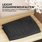 Garden Cushion Storage Bag, Waterproof UV-Resistant 600D Oxford, Black