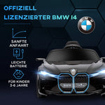 Children's Ride-on Car with Remote Control and Multimedia Player, Black