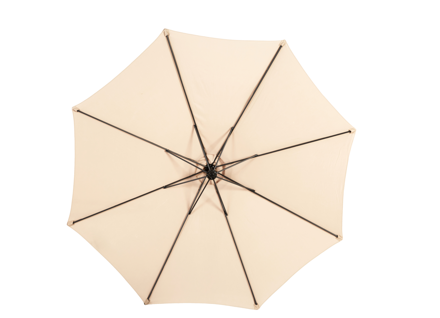 Outdoor Umbrella 14.8 Ft Double Sided Rectangular Large with Crank, Khaki