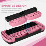 Stepper Aerobic Stepper, Height Adjustable 150kg Capacity 3 Levels, Home Training