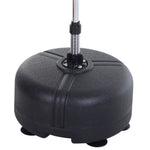 Punching Ball Set Training Height Adjustable with Gloves Black