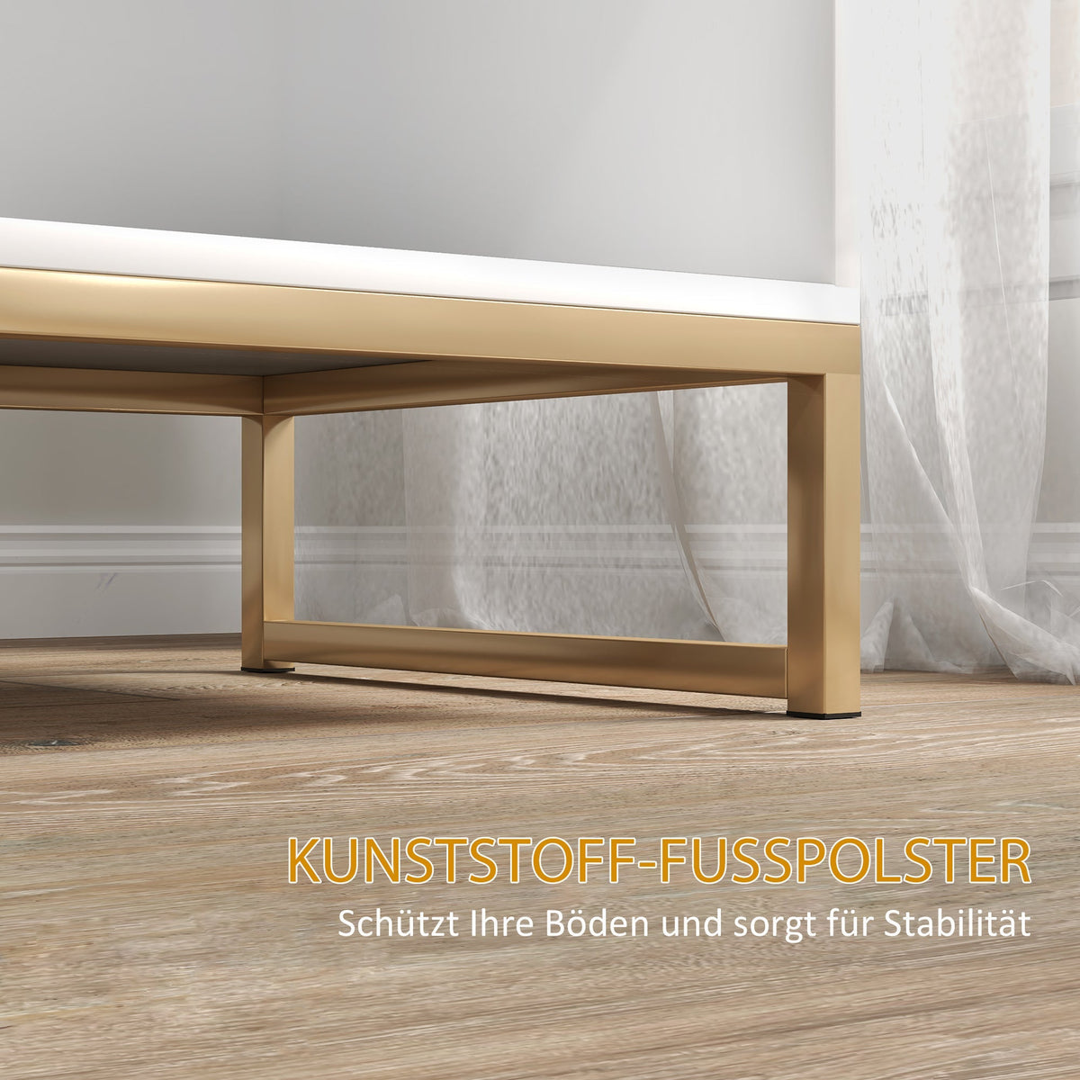 Bedside Table with Drawers, Storage, 40 x 40 x 57 cm, White
