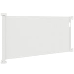 Stair Gate, Extendable 0-136cm, 87cm High, White