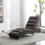Relaxation Lounger with Vibration Function and Side Pockets, Bagcloth and Metal