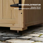 Outdoor Storage Box Weatherproof Asphalt Roof - Dark Grey