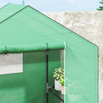 Greenhouse, Roller Door Window Shelves, Steel