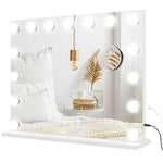 LED Vanity Mirror, 3 Light Modes, Dimmable, USB, White