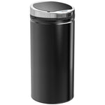 Sensor Trash Can 42L, Electric Automatic Waste Bin, Steel Black