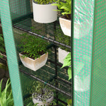 Greenhouse Roll-Up Door Shelves Winterproof Steel Foil