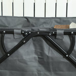 Garden Cart, Foldable 120 kg 160L, Dark Gray