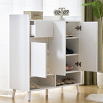 Chest of drawers with adjustable shelves, minimalist home organizer, solid wood