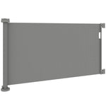 Stair Gate Extendable, 0-136cm, 87cm High, Grey