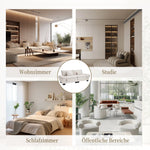 Double Sofa, Modern Simple Feather Bed Cozy Spacious, Beige