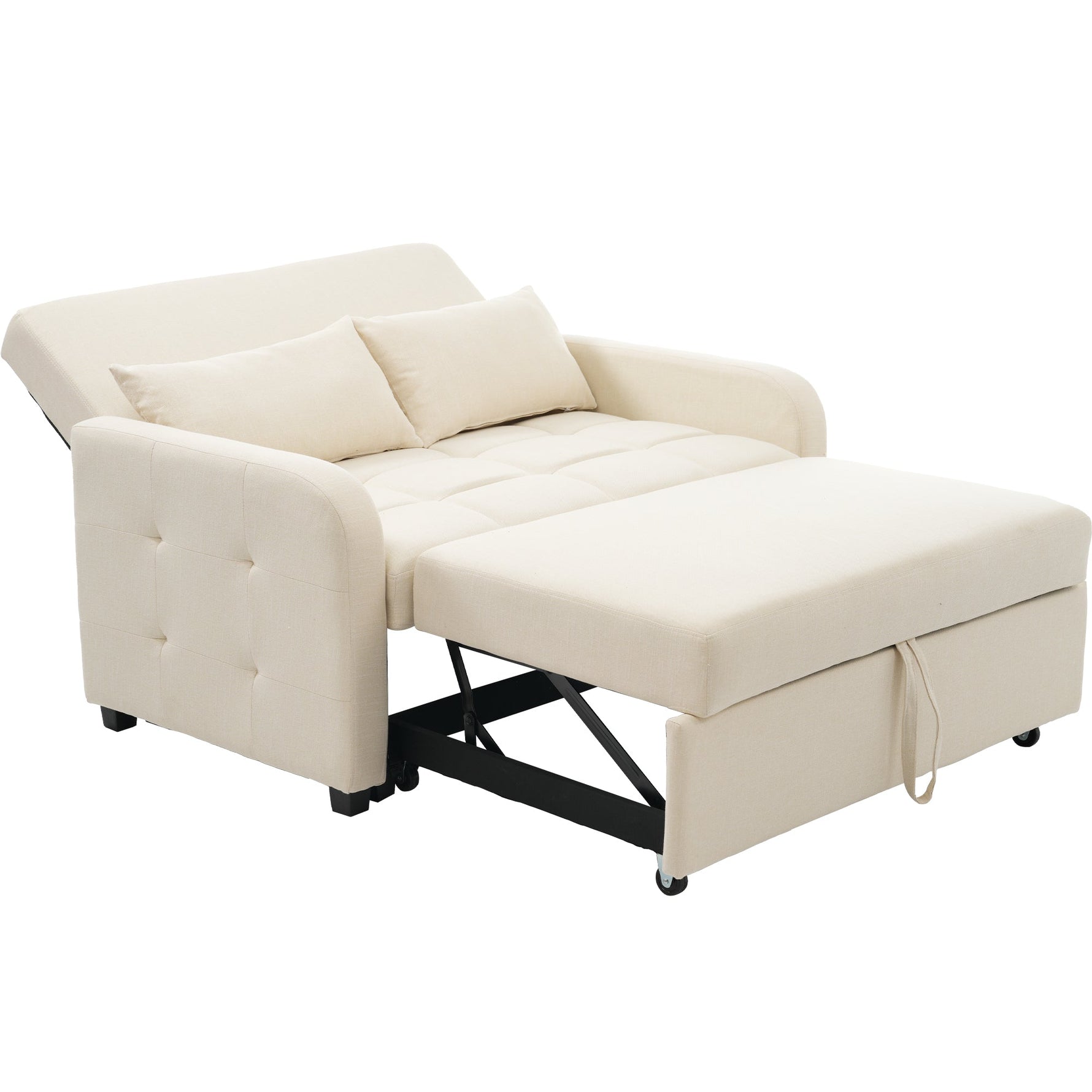 Sofa Bed, Multifunctional Folding Adjustable Backrest, 180x127 cm