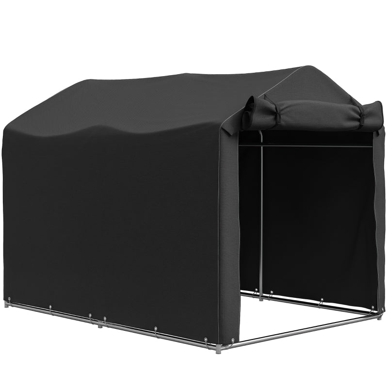 Garage Tent, Waterproof, UV-resistant, Black
