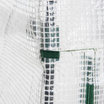 Foil Greenhouse, 4 Shelves, Tomato House, White