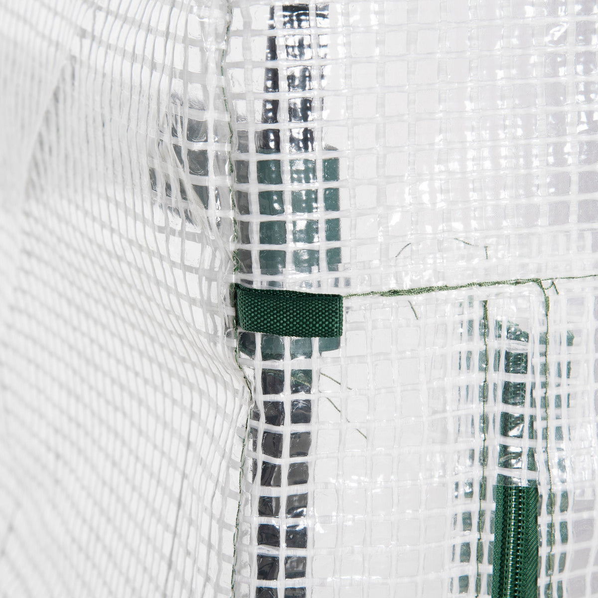 Foil Greenhouse, 4 Shelves, Tomato House, White