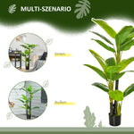 Artificial Banana Tree, 150 cm, Indoor & Outdoor, Plastic