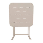 Outdoor 3-Piece Foldable Bistro Set, 2 Chairs & 1 Table, Beige