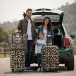 Luggage Sets 5 Piece Hardside Expandable with Spinner Wheels - Cheetah