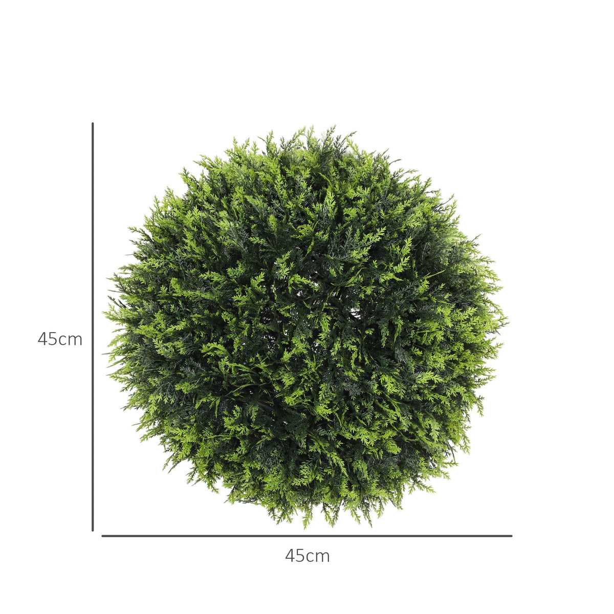 Artificial Cedar, 45 cm, Green
