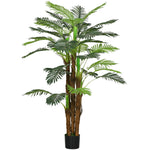 Artificial Palm Tree, 160 cm, 36 Branches, Green