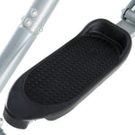 Cross Trainer, Exercise Bike, LCD Display, Adjustable, Steel Gray