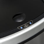 Trash Can 58L Automatic Waste Bin with Infrared Sensor, Stainless Steel Silver