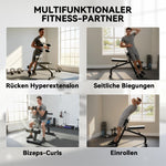 Training Bench Steel Frame - Black
