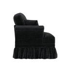 Windsor Sofa LSF Chenille with 1 Cushion, Black