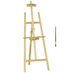 Easel, Studio Adjustable 90°, Pinewood