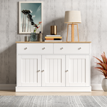 Sideboard, Engraved Texture Living Room Cabinet
