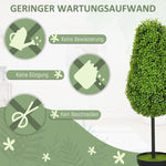 Artificial Boxwood Plants, Teardrop Shape 90cm, Plastic