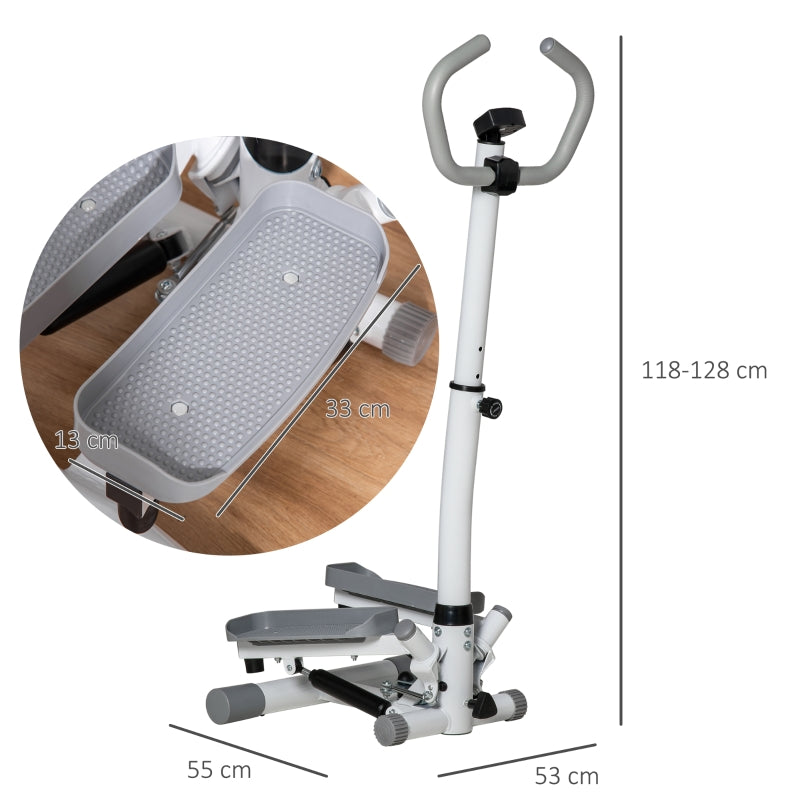 Stepper Trainer Home Use LCD Screen Adjustable Speed, Metal and ABS