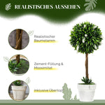 Artificial Lavender Plants, Set of 2, 60 cm, Plastic