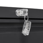 File Cabinet 2 Drawer Metal Lateral Locking Legal/Letter/A4 - Black