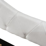 Daybed 90x200cm with Pull-Out Bed, Sofa Bed - Beige Linen