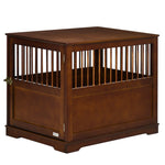 Dog Cage Indoor Tabletop Lockable Door, Brown