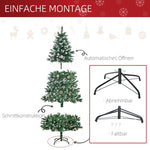 Artificial Christmas Tree 180cm Pine, Cones & Snow, Green