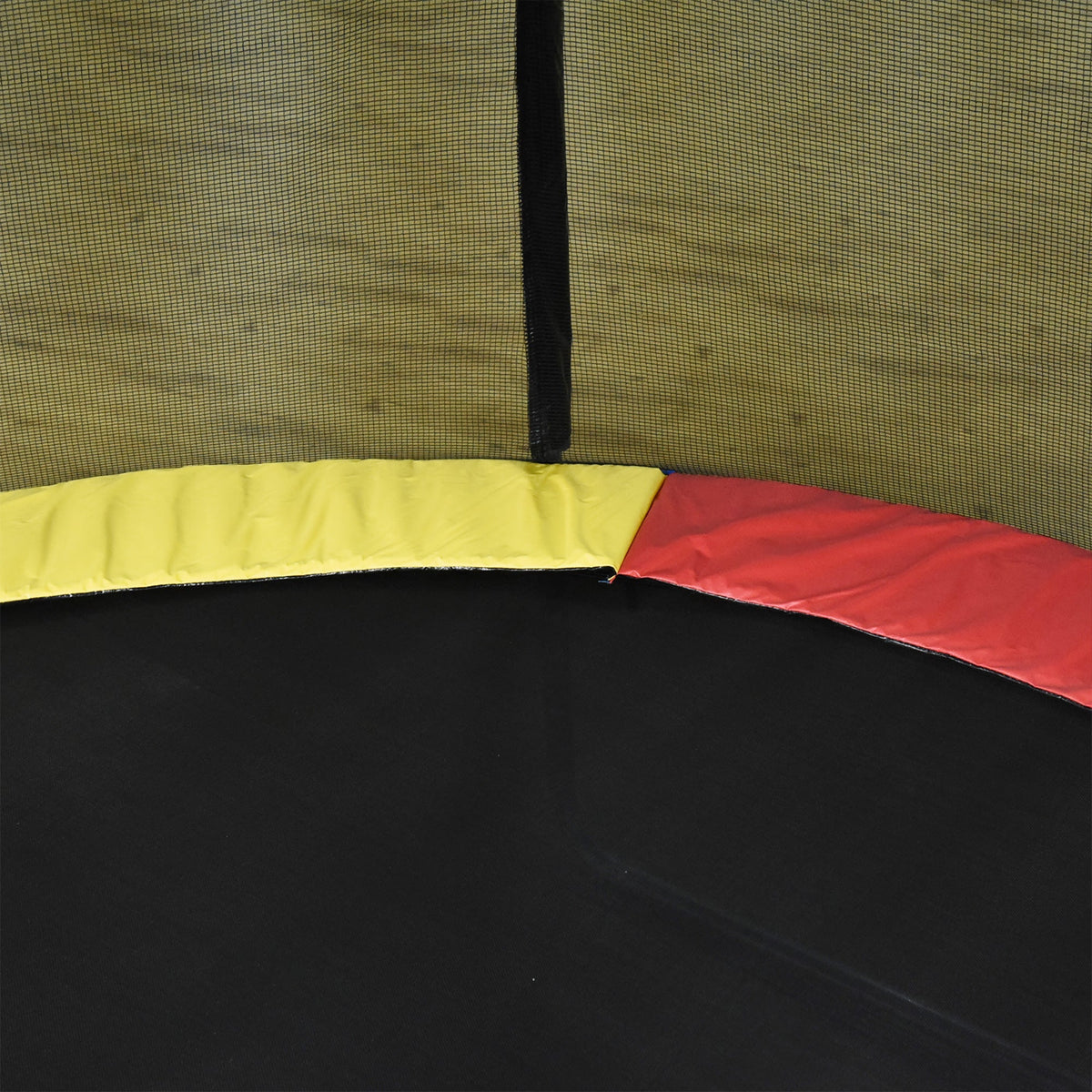 Trampoline Accessory Set, Safety Net, Edge Cover & Ladder, Colorful