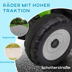 Electric Children's Tractor, Parental Remote Control, 6 km/h, Green + Black