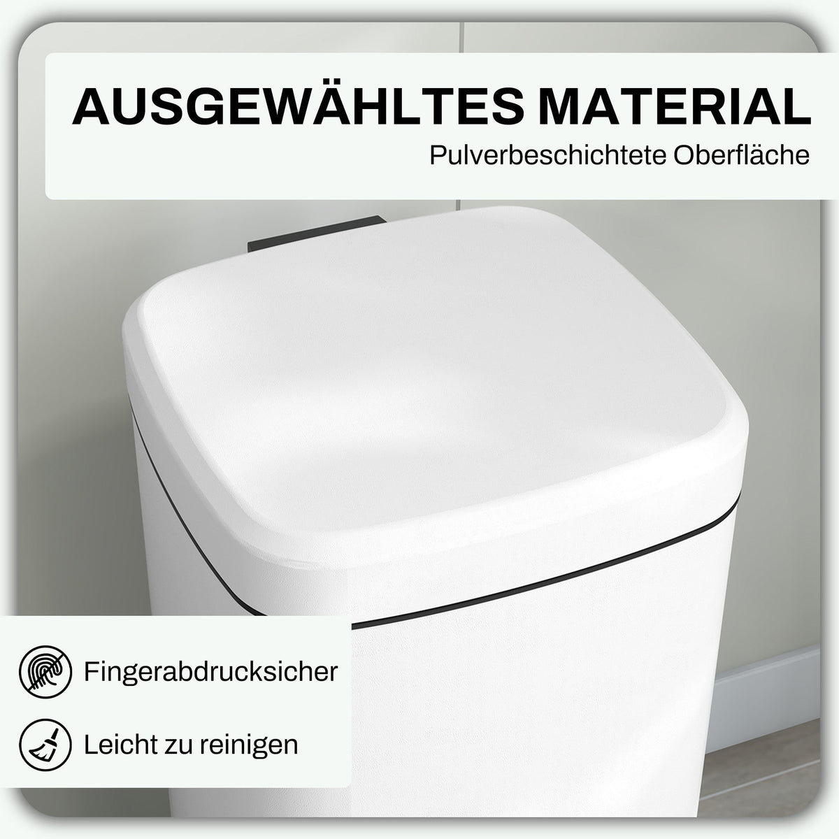 Pedal Bin 30L, Foot Pedal Metal