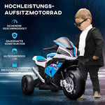 Children's Motorcycle, Electric, Headlights, 3 Music Modes, Blue