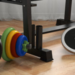 Dumbbell Rack 3 Levels, 200 kg Steel Black